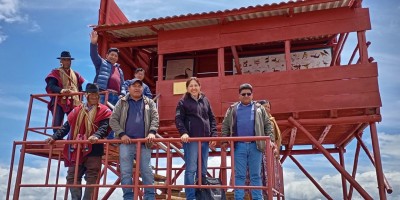 Tiahuanaco fortalece su oferta ecoturística con la renovación del mirador de aves