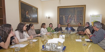 La Diputación de Cáceres acoge la reunión de evaluación del Programa “Voluntarios Expertos 2023”